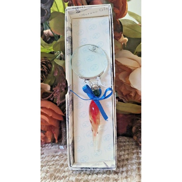 Murano Magnified Glass in Original Box - Picture 2 of 8